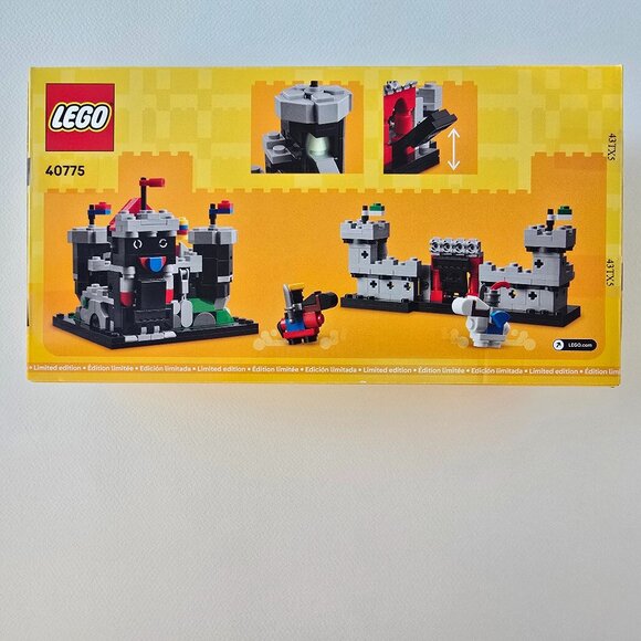 LEGO Mini Knight's Castle (40775) - Limited Edition - New, perfect condition box - Picture 7 of 8